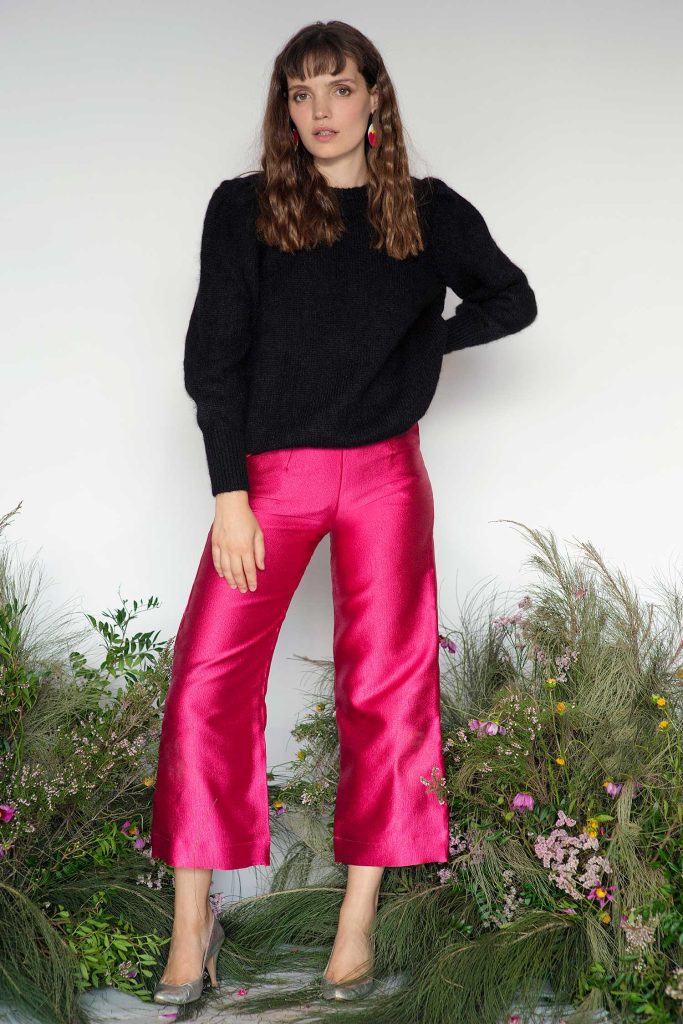 Fuchsia Pants